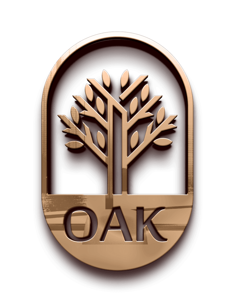 Oaktree furniture e-commerce platform showcasing elegant home decor and mobile shopping experience